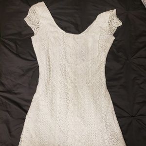 Off white lace dress